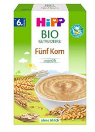 Hipp オーガニック 5種の穀物の粥 6か月から 200g