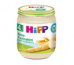 HIPP (ヒップ) オーガニック 離乳食 パースニップ (4ヶ月から) 125g × 4個セット
