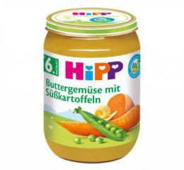 HIPP (ヒップ) オーガニック 離乳食 サツマイモ 野菜 バター (6ヶ月から) 190g