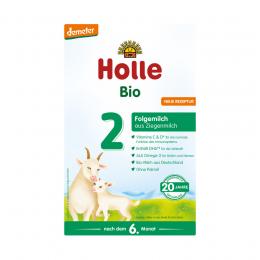 ホレ Holle オーガニック 山羊 ヤギ粉ミルク Step 2 (6ヶ月~36ヶ月) 400g
