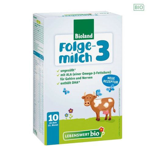 Lebenswert Bio オーガニック 粉ミルク ステップ3 (10ヶ月〜) 475g × 8箱の通販・個人輸入代行商品 - ドイツポーター