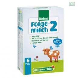 Lebenswert Bio オーガニック 粉ミルク ステップ2 (6ヶ月〜12ヶ月)  500g