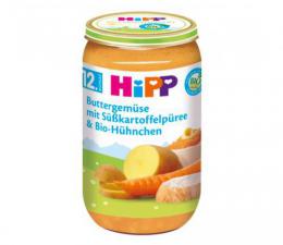 HIPP (ヒップ) 離乳食 サツマイモ　有機鶏肉 (12ヶ月から) 250g