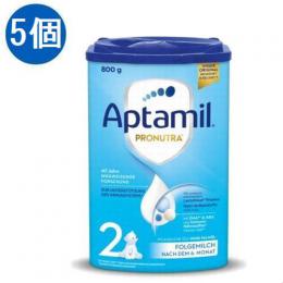 Aptamil アプタミル Pronutra 粉ミルク Step2 (6ヶ月〜) 800g x 5個