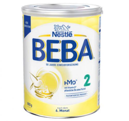 BEBA ベーバ 粉ミルク OPTIPRO 2 (6ヵ月〜)  800g × 4個セット
