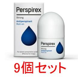 Perspirex パースピレックス ストロング デトランスα 制汗剤 20ml x 9個