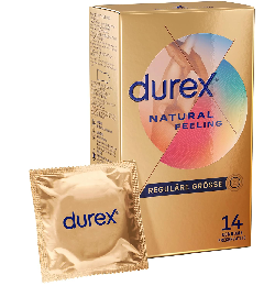 Durex デュレックス ナチュラルフィーリング コンドーム エコノミーパック 14個