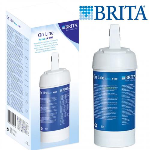 BRITA アンダーシンク型浄水器用カートリッジ オンラインアクティブ A1000 × 2個セット