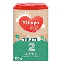ミルーパ MILUPA 粉ミルク ステップ2 (6ヶ月〜)  800g × 4個セット
