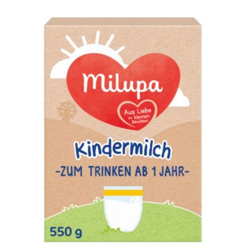 ミルーパ MILUPA 粉ミルク 子供用1歳から1+ (12ヶ月〜36ヵ月)  550g