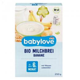 babylove オーガニック バナナのミルク粥 6か月から 250g