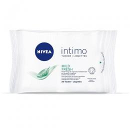 ニベア NIVEA Intimo Natural Mild Fresh ケアワイプ　20枚