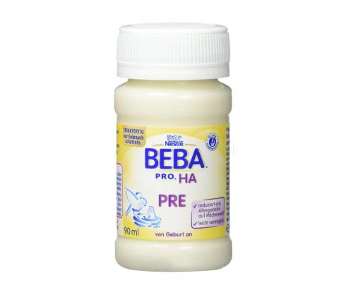 BEBA (ベーバ) 低アレルギー HA 液体ミルク　PRE プレ 90ml