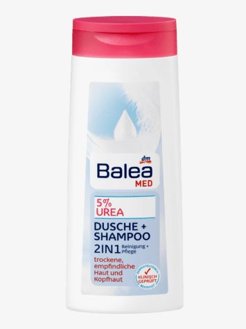 Balea MED バレア シャワージェル ウレア尿素5% 2in1 +シャンプー 300ml