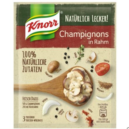 Knorr クノール ナチュラリーデリシャス クリームマッシュルーム 32g