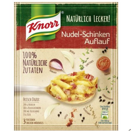 Knorr クノール ナチュラリーデリシャス パスタハムキャセロール 44g