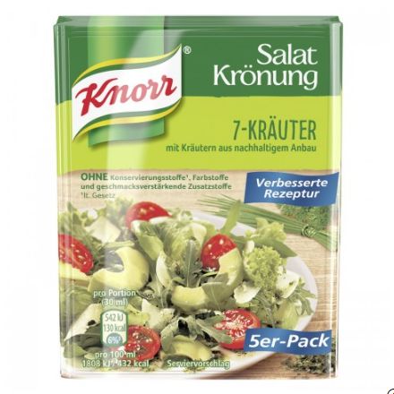 Knorr クノール サラダトッピング 7-ハーブ 8g x 5袋