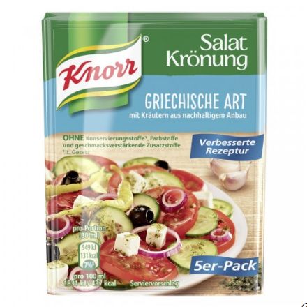 Knorr クノール サラダトッピング ギリシャ風 9g x 5袋
