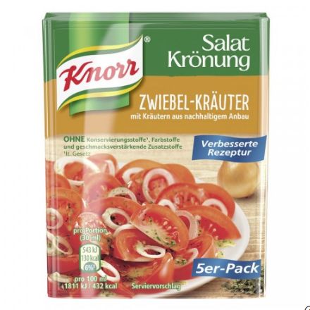 Knorr クノール サラダトッピング オニオンハーブ 8g x 5袋