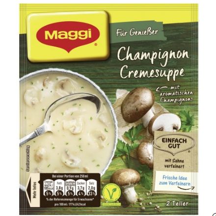 Maggi マギー フォーグルメ マッシュルームクリームスープ 500ml分