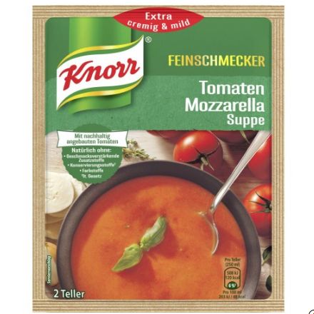 Knorr クノール グルメ トマトモッツァレラスープ 64g