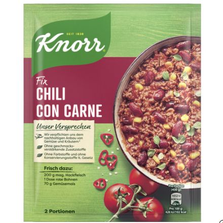 Knorr クノール フィックス チリコンカン 33g