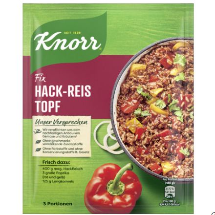 Knorr クノール フィックス ハックライストップフ 49g