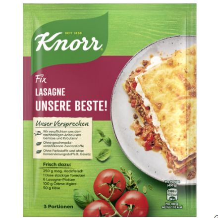 Knorr クノール フィックス ラザニア アワベスト! 53 g