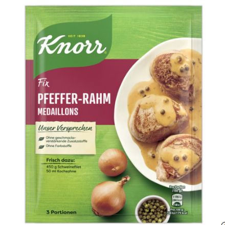 Knorr クノール フィックス ペッパークリームメダリオン 35g