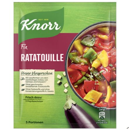 Knorr クノール フィックス ラタトゥイユ 40g
