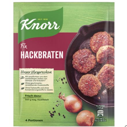 Knorr クノール フィックス ミートローフ 70g