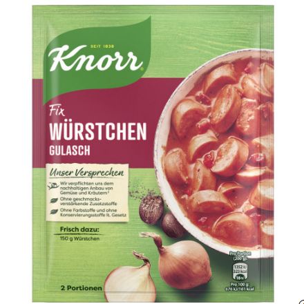 Knorr クノール フィックス ソーセージグラーシュ 29g