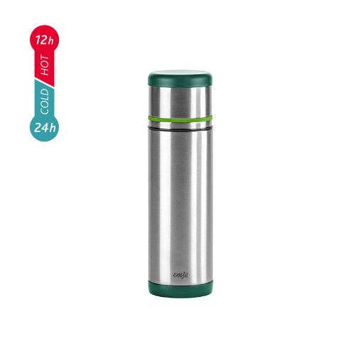 Emsa エムザ MOBILITY 真空ボトル セーフロック 0.5L グリーン/ライトグリーン