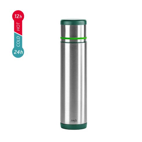 Emsa エムザ MOBILITY 真空ボトル セーフロック 0.7L グリーン/ライトグリーン