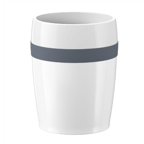 Emsa エムザ TRAVEL CUP 回転式ドリンクキャップ 0.2L ホワイト/グレー