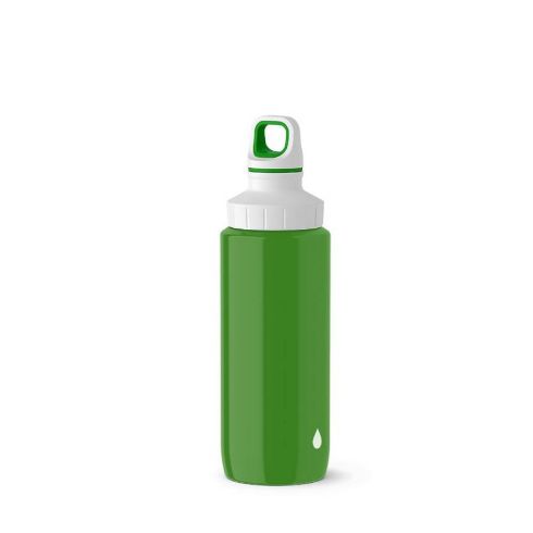 Emsa エムザ Drink2Go ツイストオフキャップ 0.6L グリーン - ドロップホワイト
