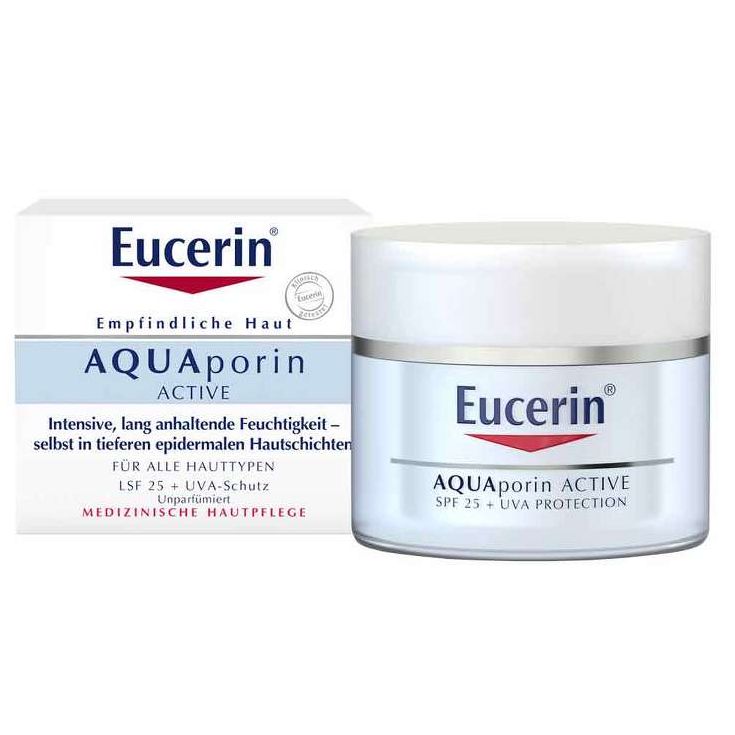 Eucerin アクアポリン アクティブ SPF25+UVAプロテクション すべての肌用 50ml