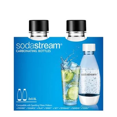Sodastream PETボトル (0.5L、ソーダストリーム用) 2個