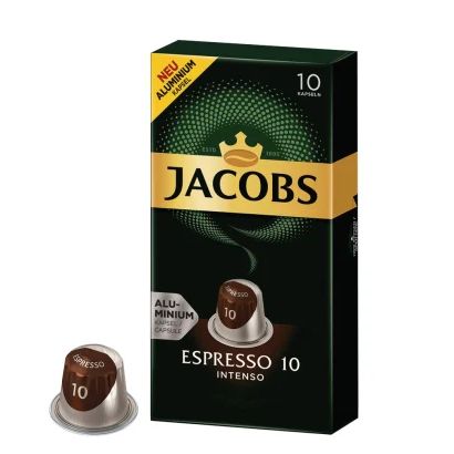 Jacobs エスプレッソ 10 インテンソ (ネスプレッソ用カプセル) 10個