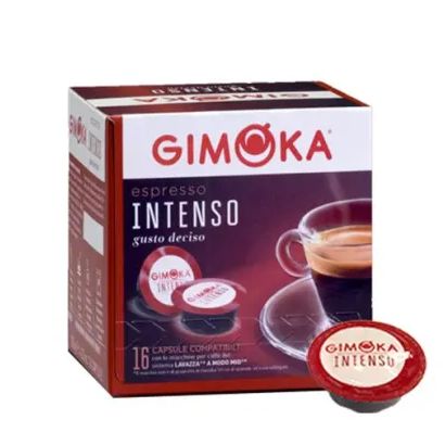 Gimoka インテンソ (Lavazza A Modo Mio用カプセル) 16個