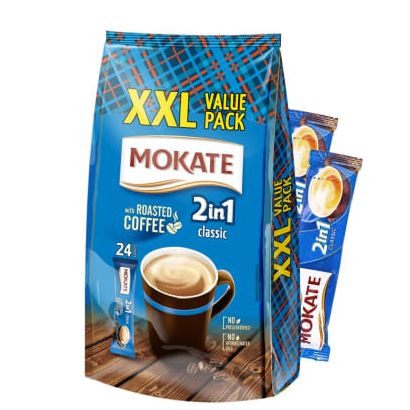 Mokate 2-in-1 クラシック XXL (コーヒースティック) 24袋