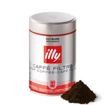 Illy フィルター/ルンゴ (コーヒー粉) 250g