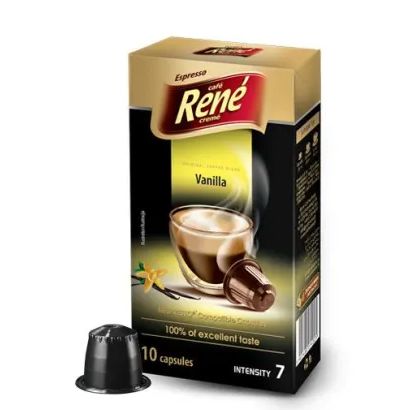 Café René バニラ  (ネスプレッソ用カプセル) 10個