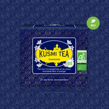 KUSMI TEA クスミティー アナスタシア オーガニック ティーバッグ 20個