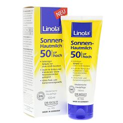 リノラ Linola リノーラ酸 乾燥肌に サンスキンミルク SPF 50 100ml