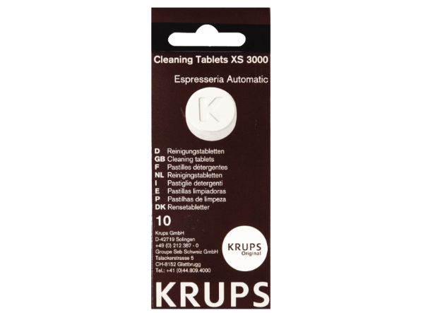 Krups(クラプス) XS 3000 クリーニングタブレット 10個