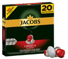 JACOBS ジェイコブス ルンゴ クラシコ コーヒーカプセル 104g 20カプセル