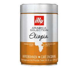 illy(イリー) 7096 アラビカ セレクション エチオピア コーヒー豆 250g 1缶