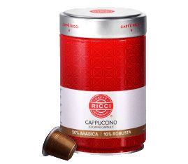 CAFFE RICCI カプチーノ コーヒーカプセル (ネスプレッソ) 290g 22カプセル