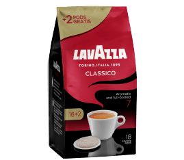 LAVAZZA ラバッツァ 2924 カフェ クレマ クラシコ コーヒーポッド 125g 18個